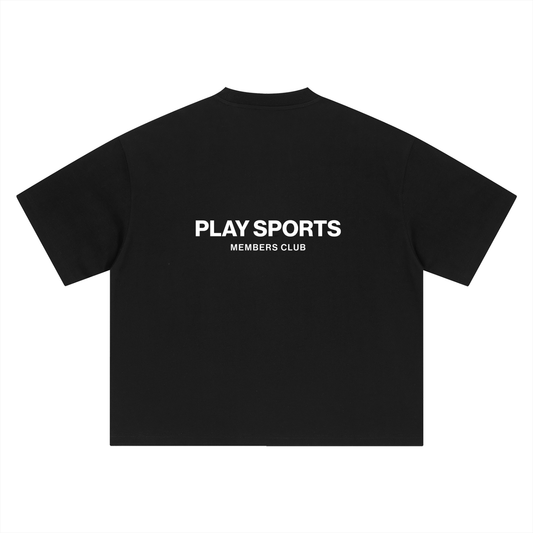 Members Club T-Shirt - Black
