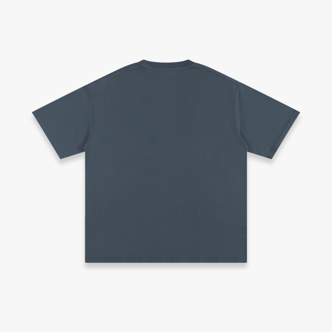 Steel “Collegiate Arch” Oversized Tee