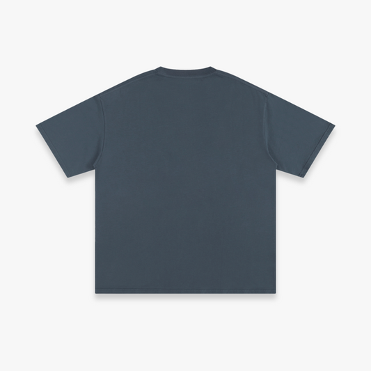 Steel “Collegiate Arch” Oversized Tee