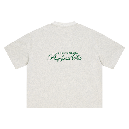 Clubhouse Tee, Grey Marle