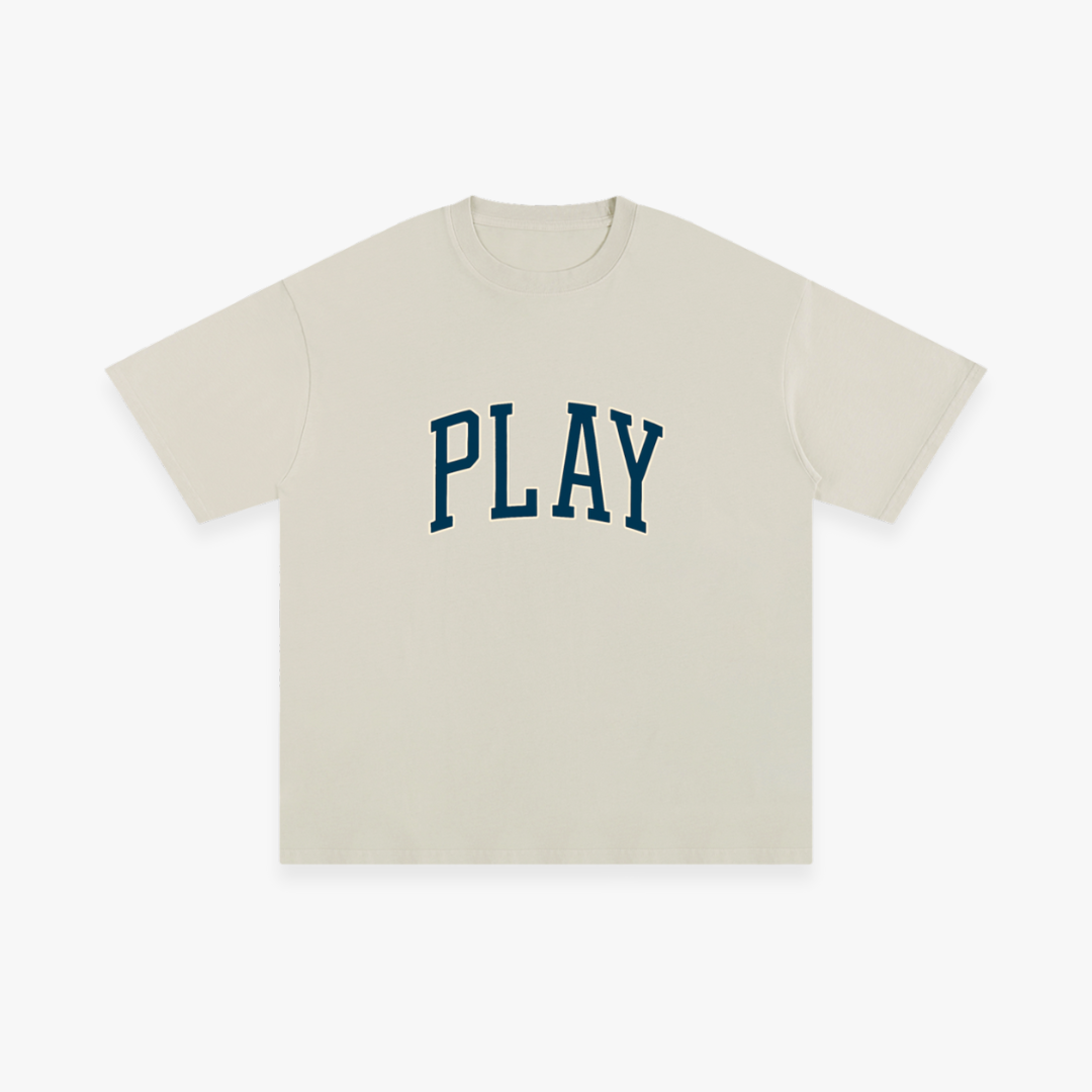 Apricot “Collegiate Arch” Oversized Tee