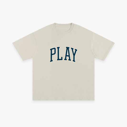 Apricot “Collegiate Arch” Oversized Tee