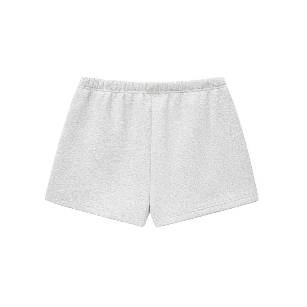 Grey “Beverly Hills” Script Lounge Shorts
