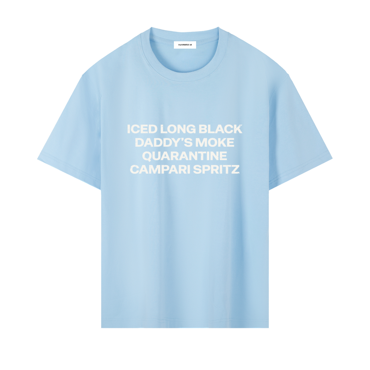 'Shelley Blue' Daddy's Moke Oversized T-Shirt