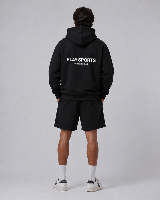Members Club Hoodie - Black