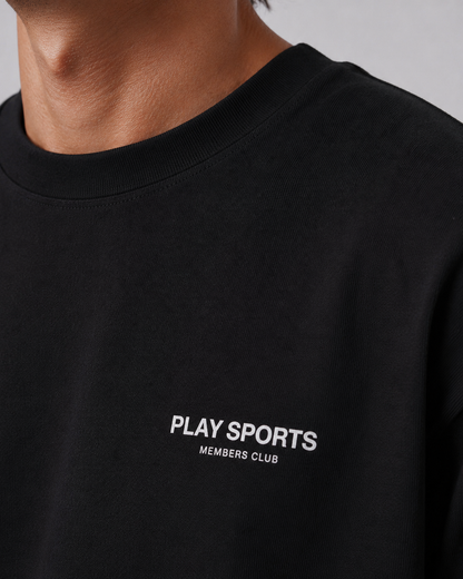 Foundation Tee, Black