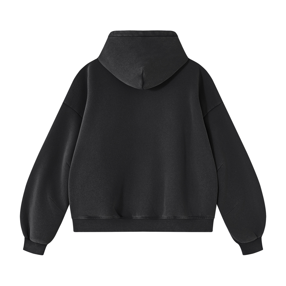 Play Sports Club Vintage Black Late Checkout Oversized Hoodie back