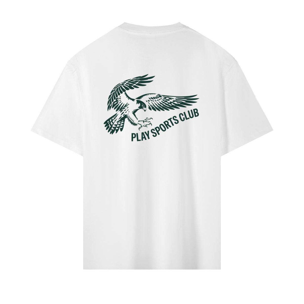 Play Sports Club Sail White Falcon Dept. Heavyweight T-Shirt back