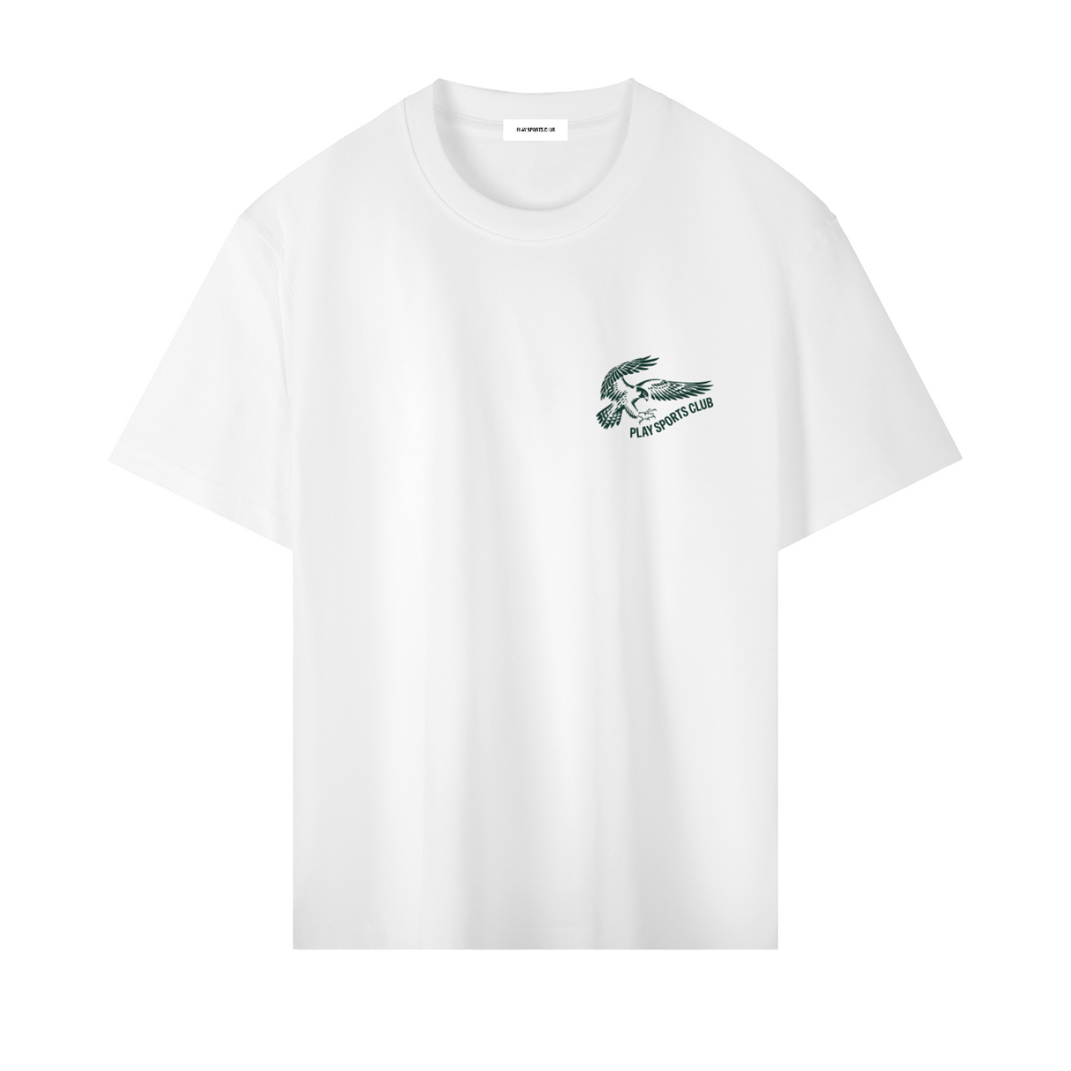 Play Sports Club Sail White Falcon Dept. Heavyweight T-Shirt front