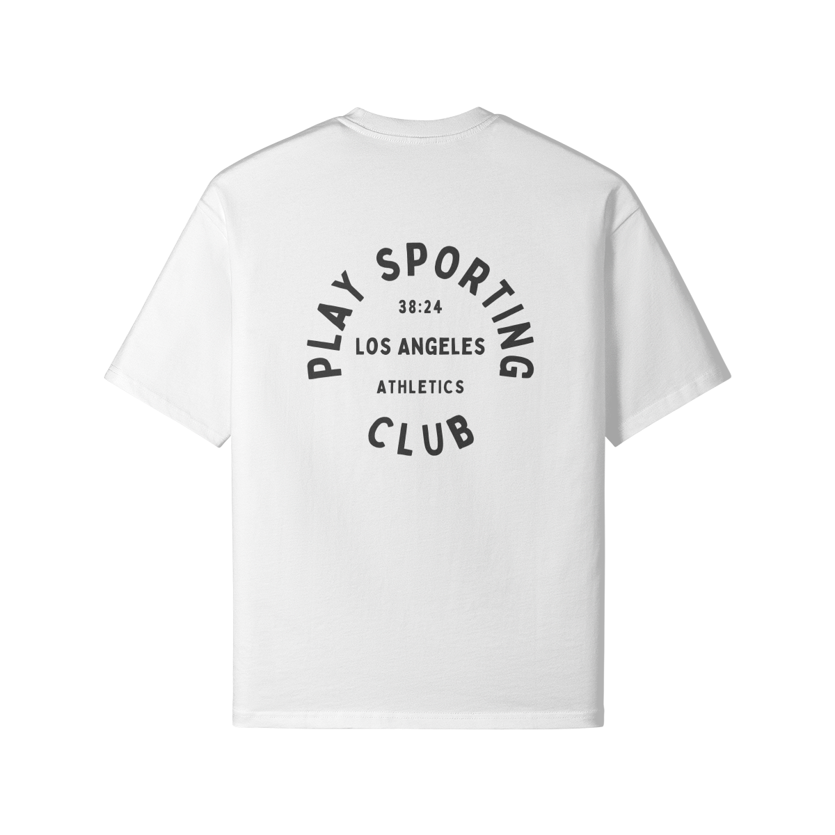 ATHLETICS CLUB x LOS ANGELES T-SHIRT - WHITE