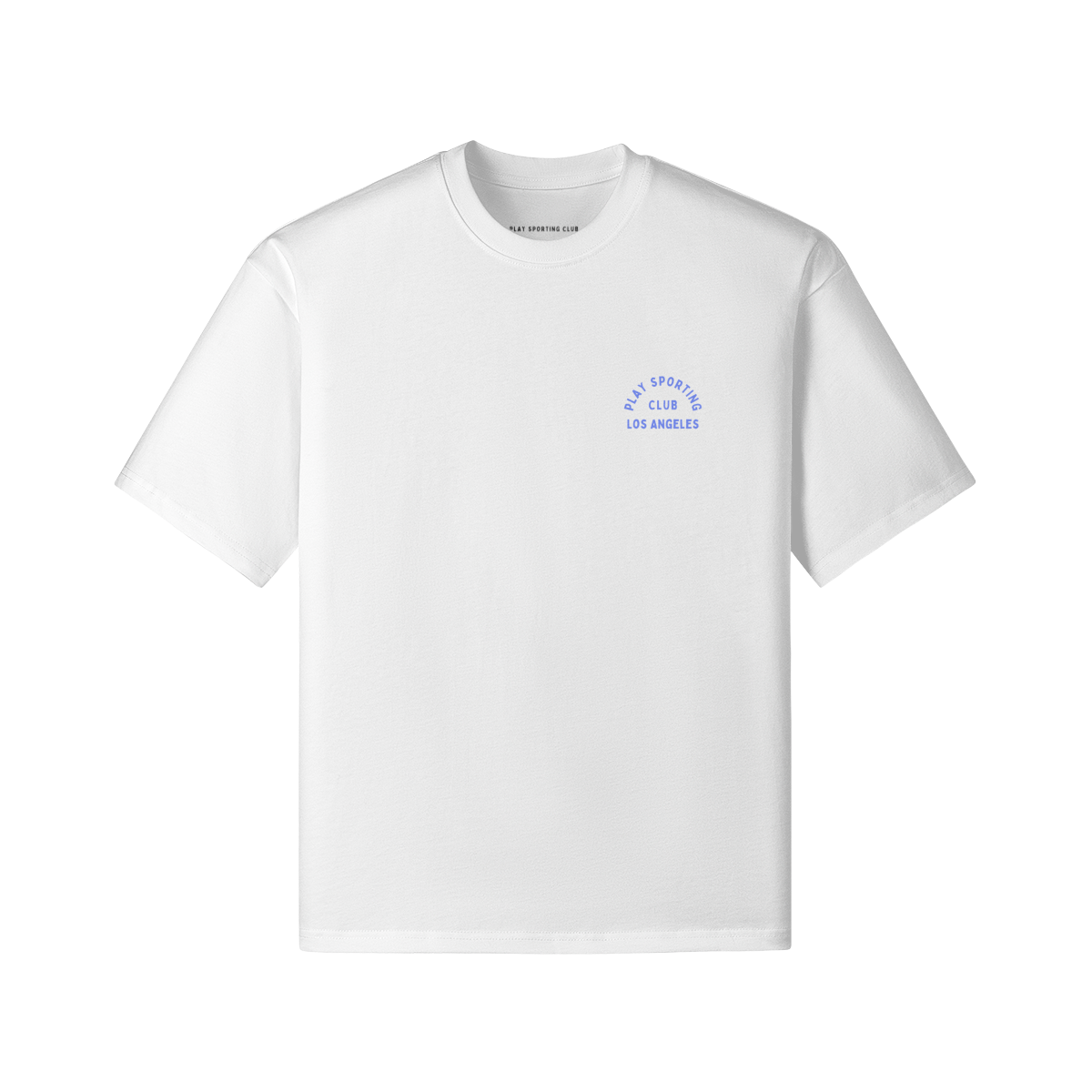 LOS ANGELES T-SHIRT - WHITE/BLUE